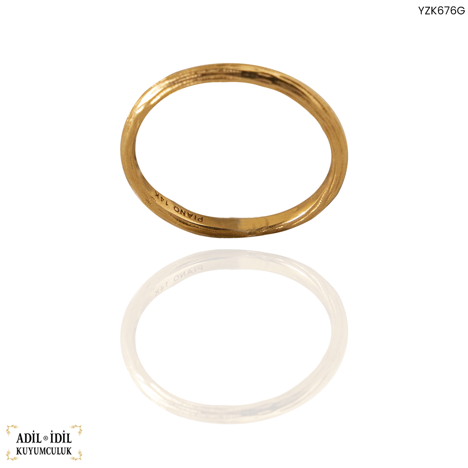Dokulu Altın Yüzük