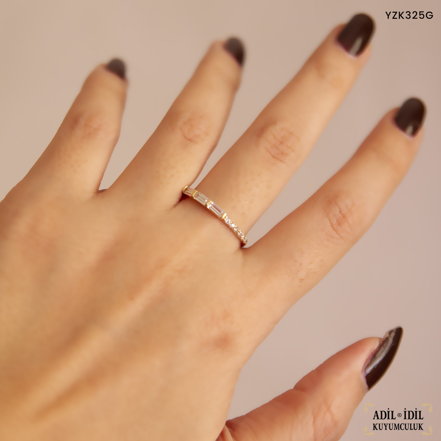 Baget Taşlı Yüzük