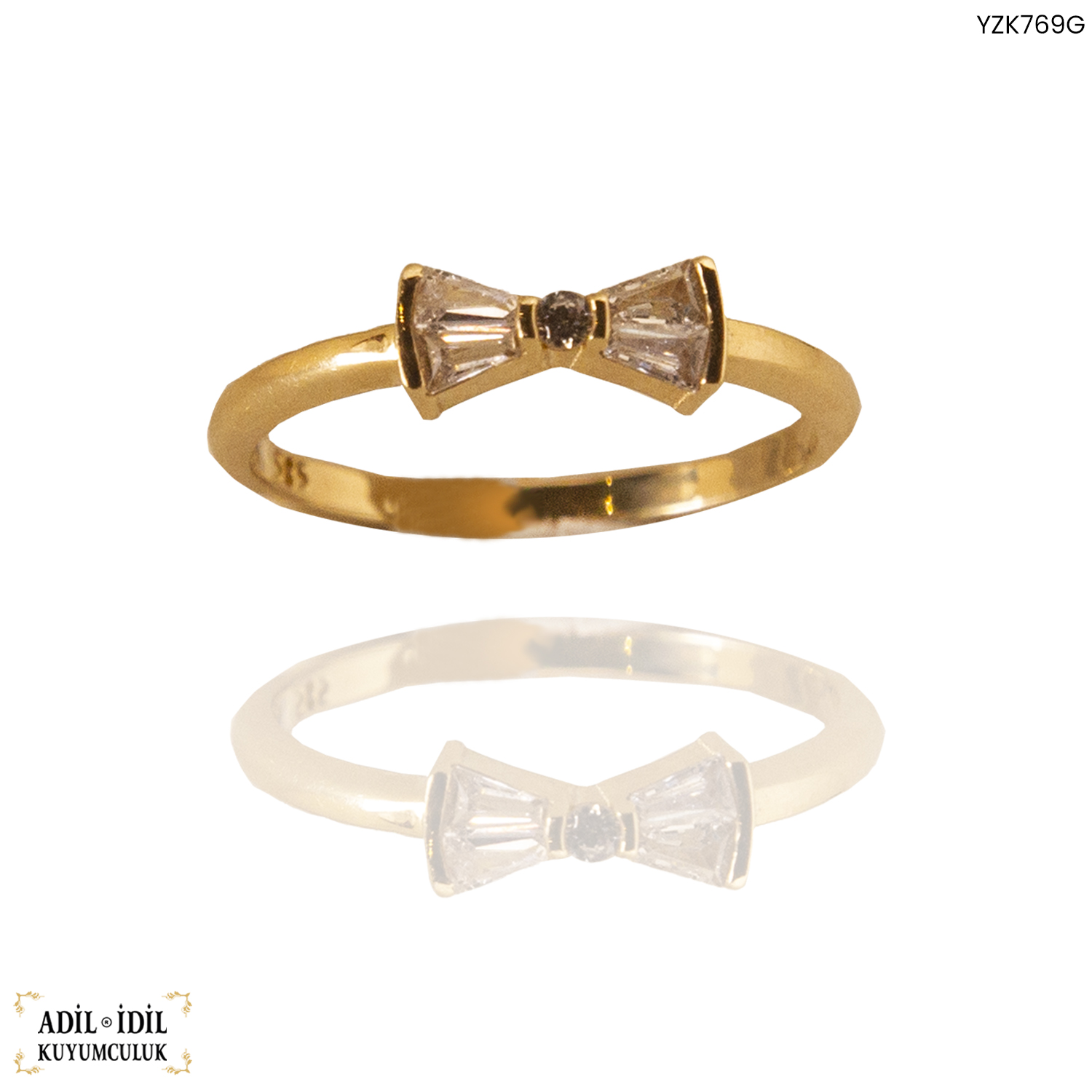 14 Ayar Fiyonk Altın Yüzük