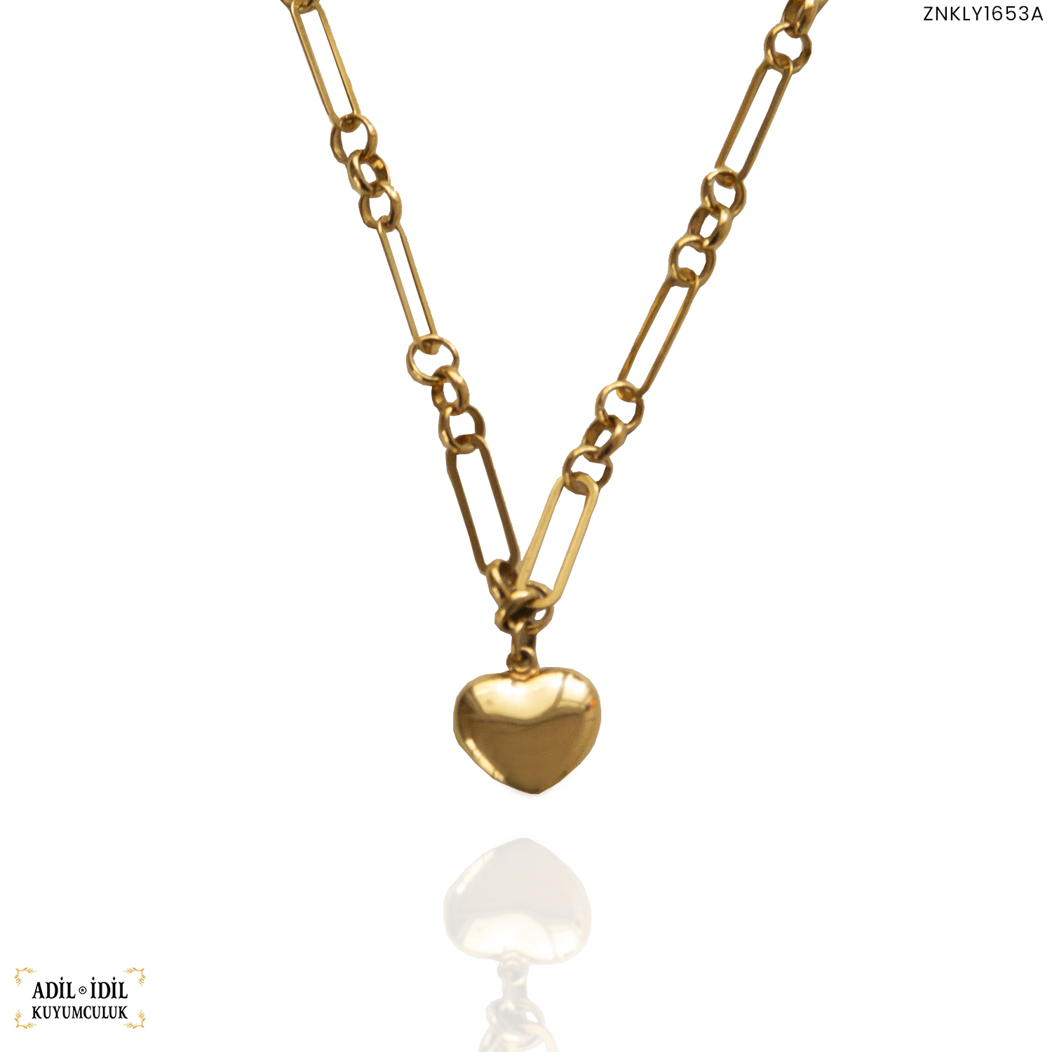 Ataç Tasarım Kalp Kolye