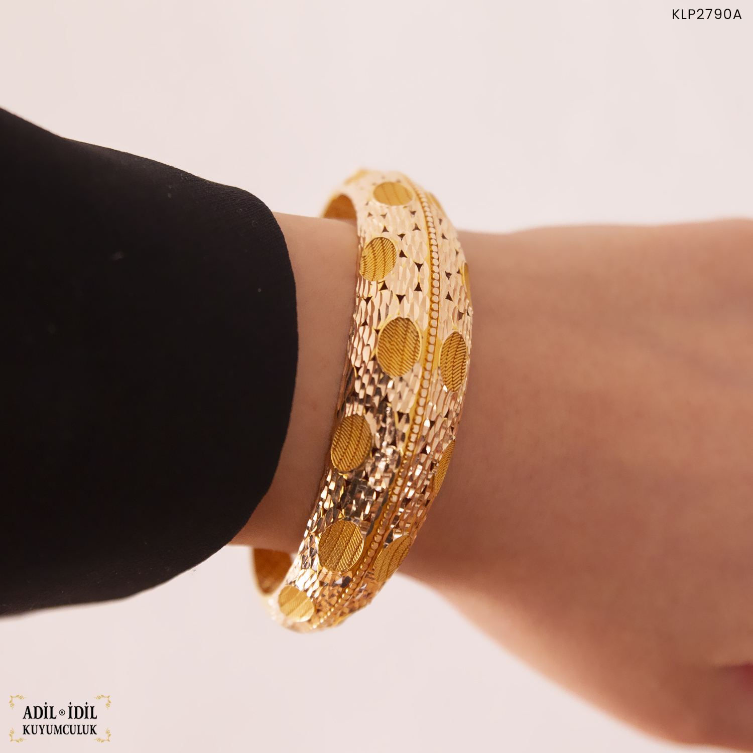 14 Ayar Özel Tasarım Kelepçe