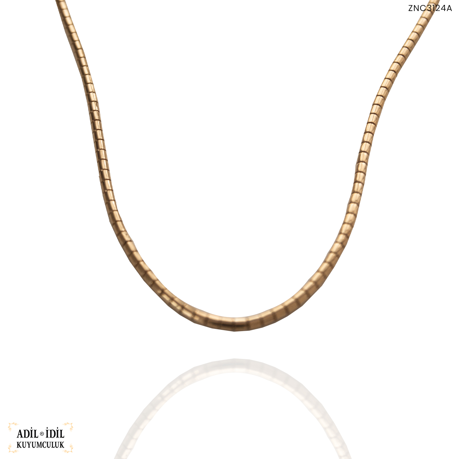 Kalın Bombeli Sade Zincir