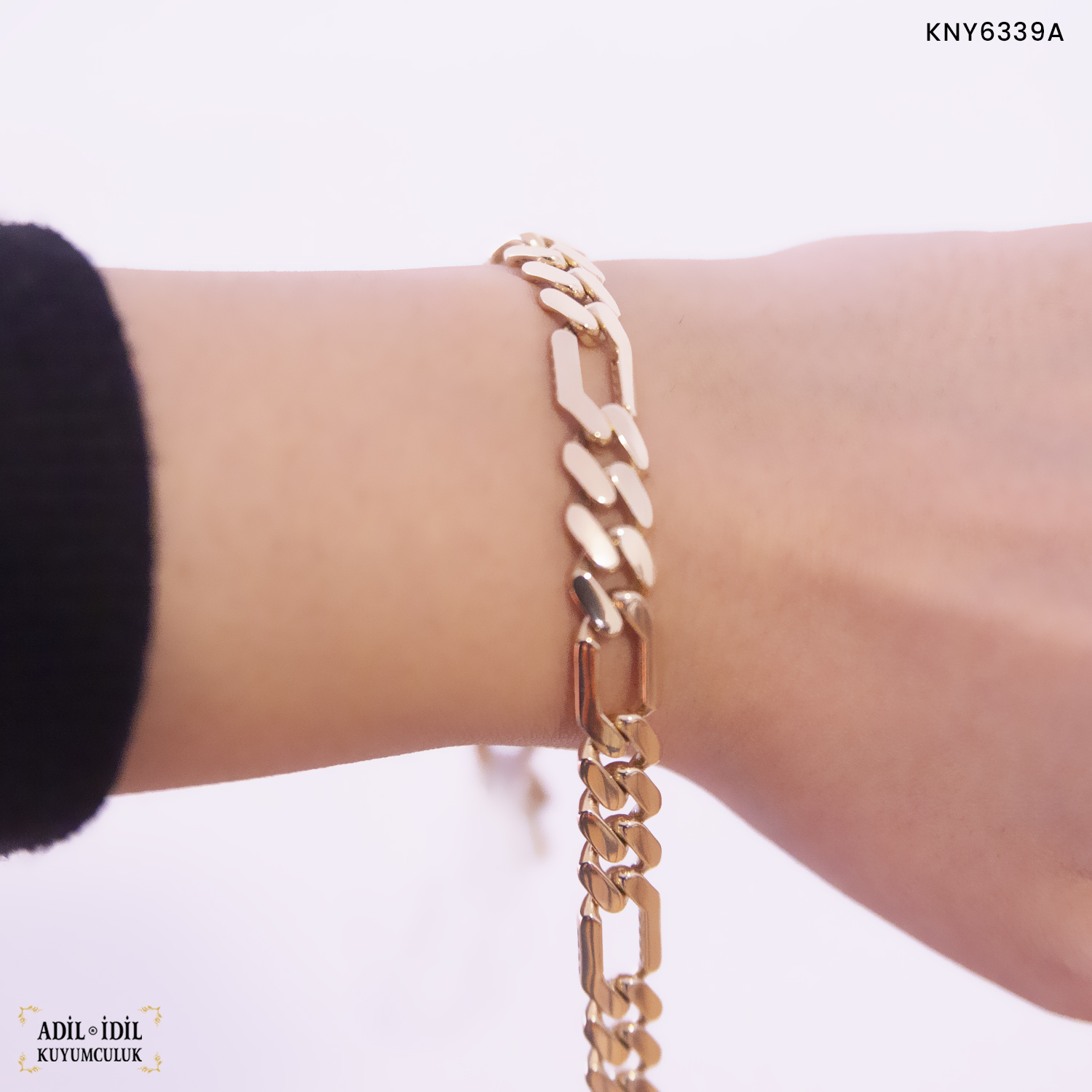 14 Ayar Altın Gurmet Bileklik