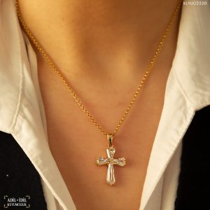 14 Ayar Altın Haç Kolye Ucu