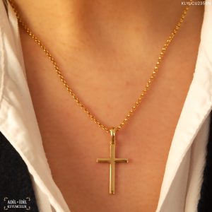 14 Ayar Altın Haç Kolye Ucu