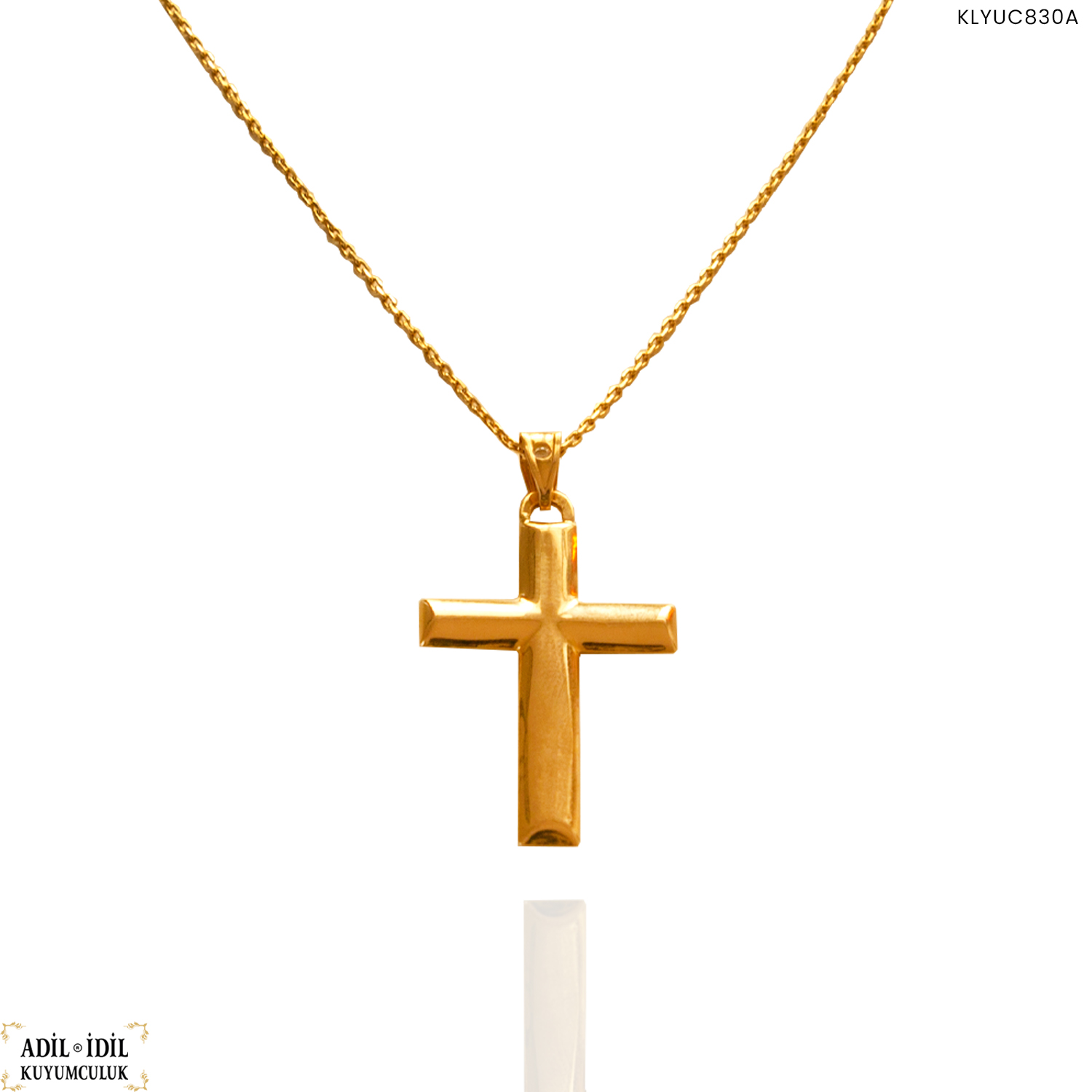 14 Ayar Altın Haç Kolye Ucu