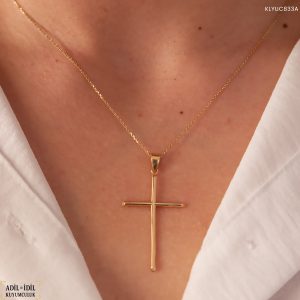 14 Ayar Altın Haç Kolye Ucu