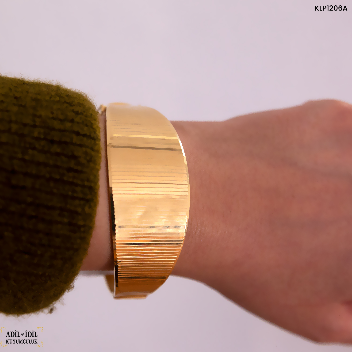 Kalem Çizgili Plakalı Kelepçe