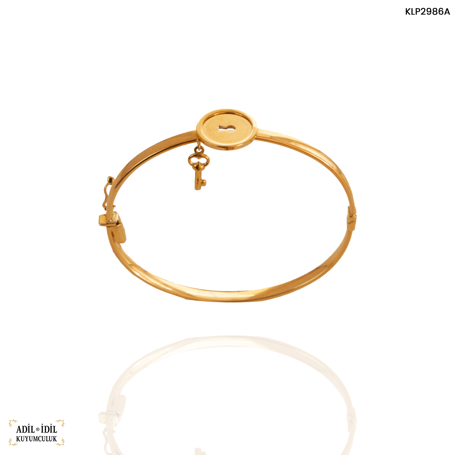 Anahtar ve Kilit Detaylı Kelepçe