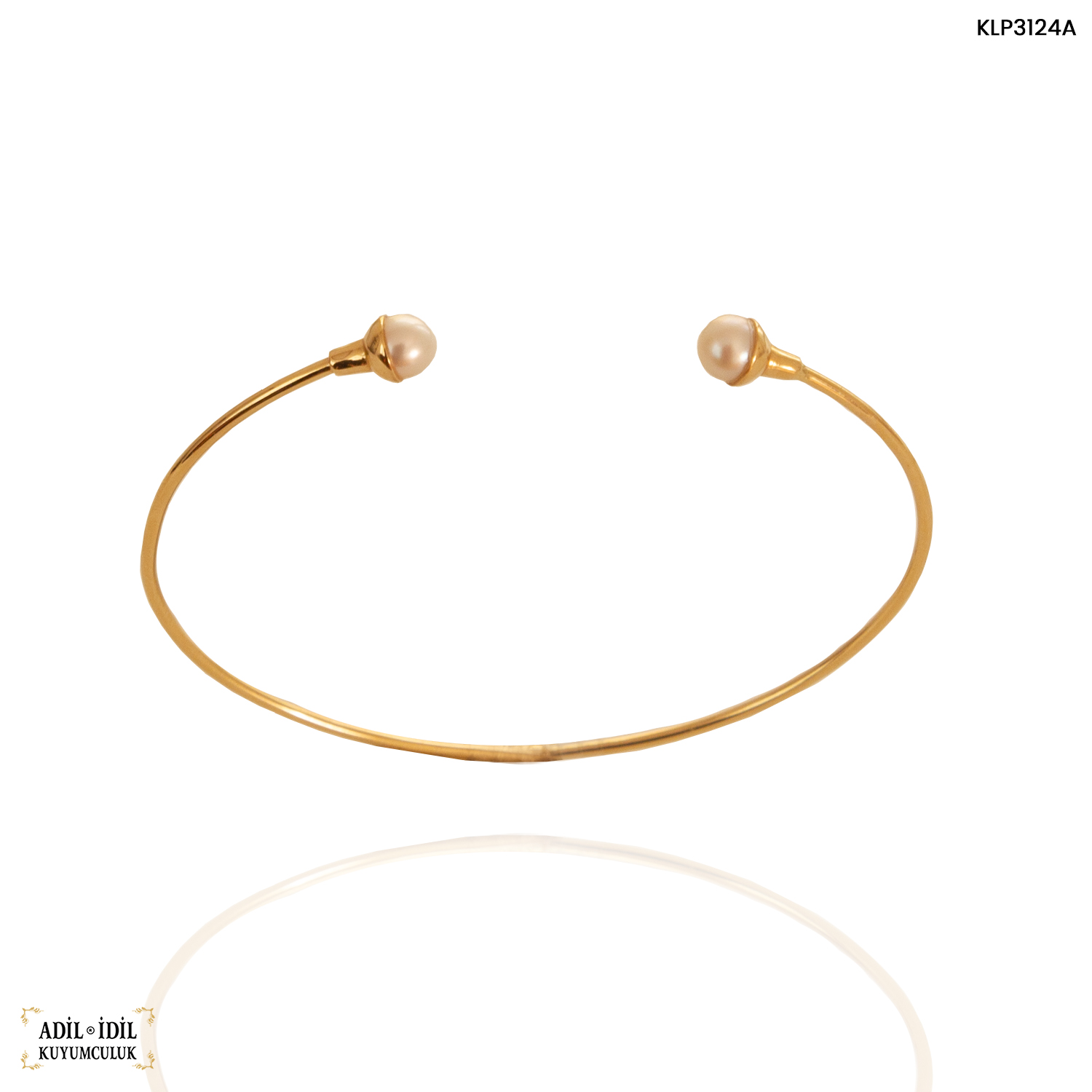 İnci Detaylı Kelepçe