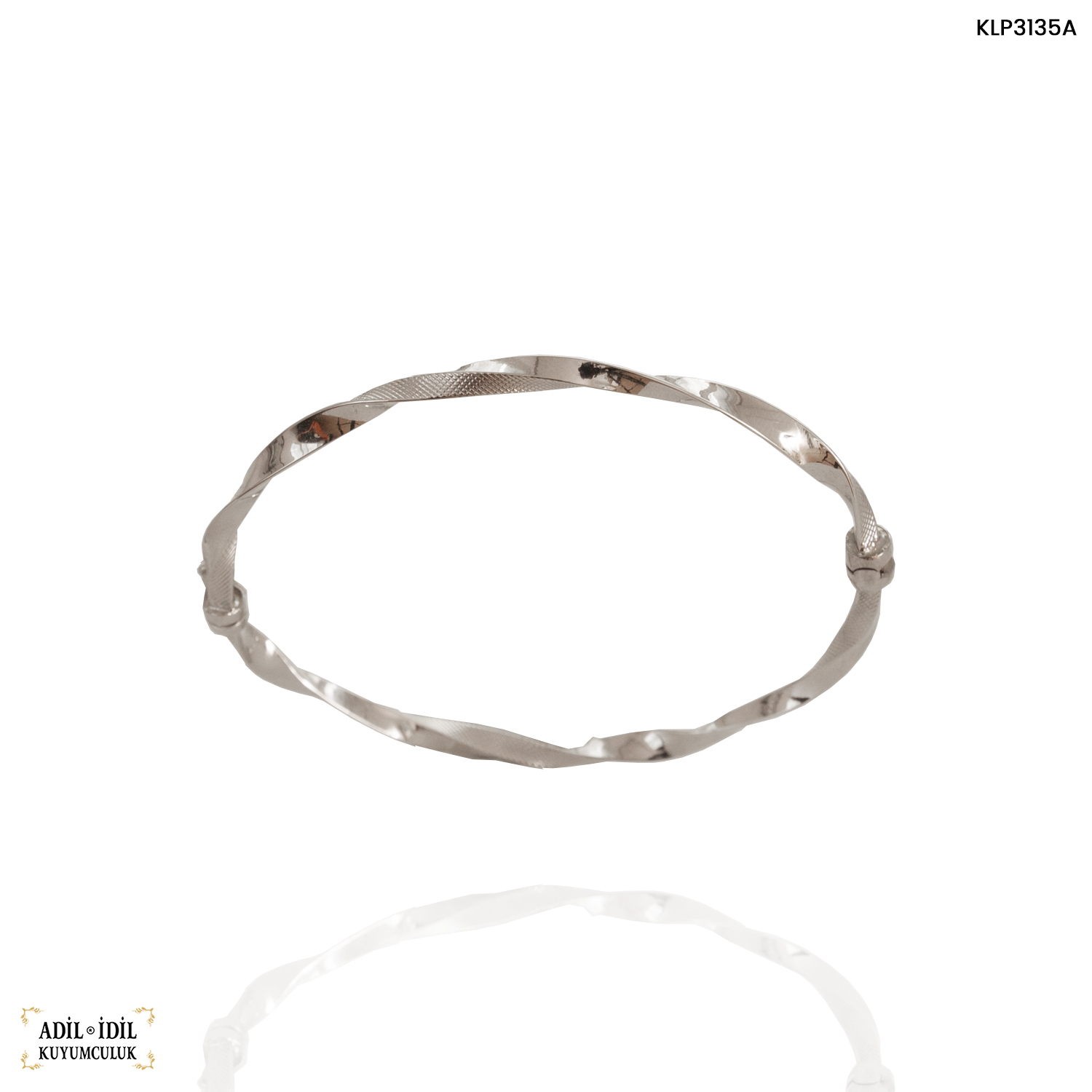 Burma Beyaz Altın Kelepçe