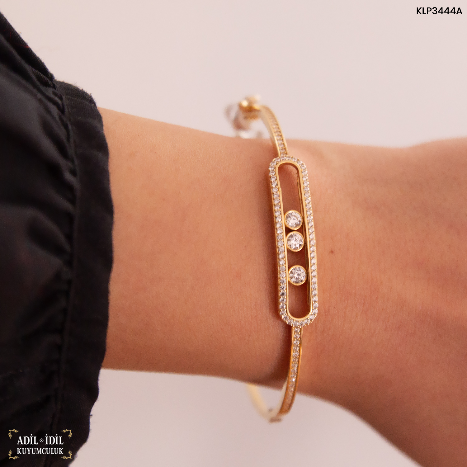 İnce Taşlı Kelepçe