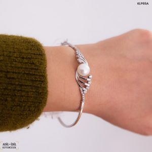 14 Ayar Altın İncili Kelepçe